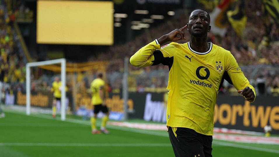 Serhou Guirassy brachte Dortmund schnell in Führung. Serhou Guirassy brachte Dortmund schnell in Führung.