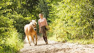 Bewegung in der Natur: Reiten ist ein perfekter Stressausgleich.