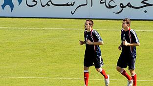 Görlitz, hier im Jahr 2010 mit Franck Ribéry, spielte einst Bundesliga, heute trainiert er einen A-Klassen-Club.