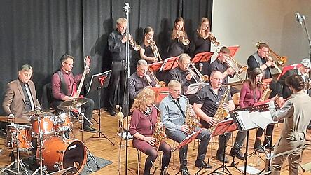 Die BLO-Big Band zeigt beim Jahreskonzert die Bandbreite ihres K&ouml;nnens.