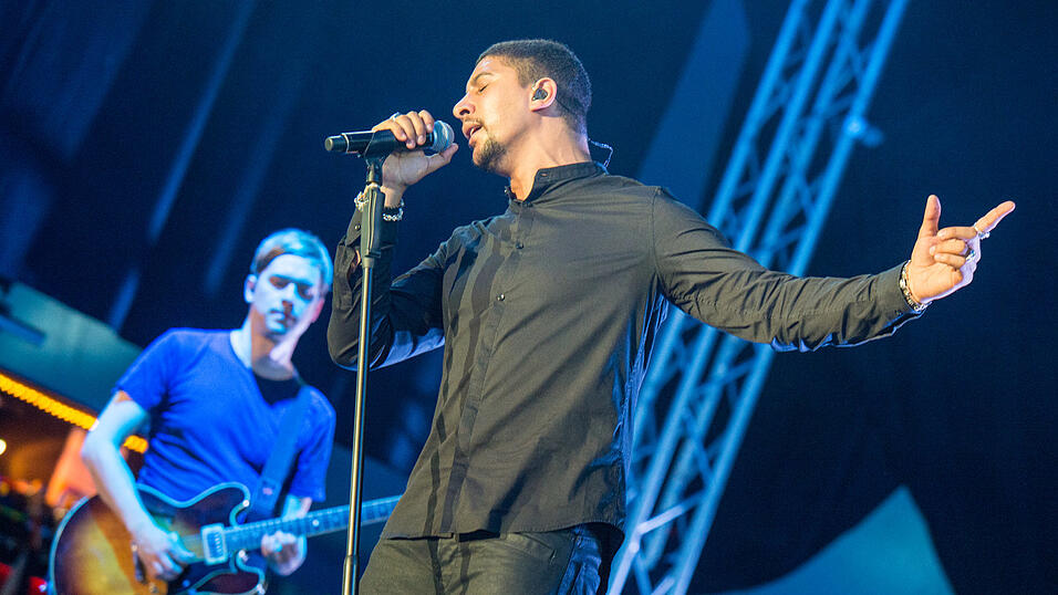 G&auml;nsehautstimmung mit Andreas Bourani in Straubing. Foto: Mathias Adam