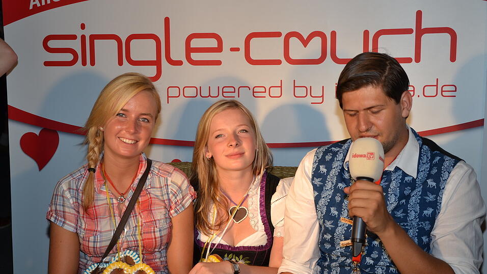 Die Single- und Liebes-Couch am Samstag, 9.. August. (Foto: Raphaela Landherr)