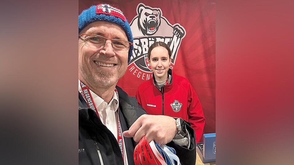 Mit Tochter Antonia im Stadion.