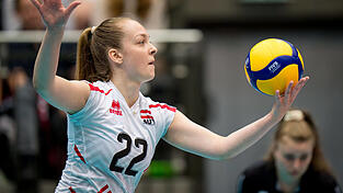 Jana G&auml;rtner (hier im Trikot der &Ouml;sterreichischen Nationalmannschaft) war in der vergangenen Spielzeit schon f&uuml;r die Zweitliga-Mannschaft der Roten Raben im Einsatz.