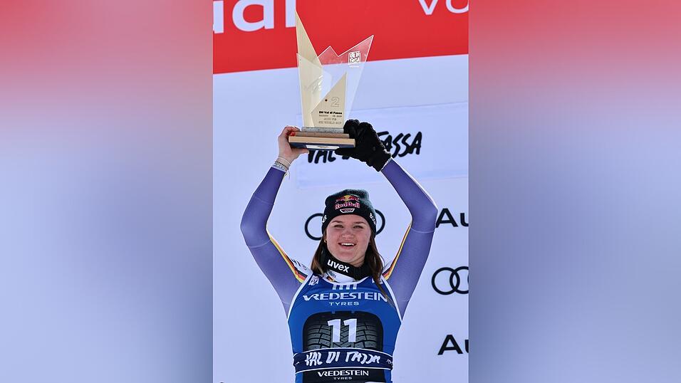 Emma Aicher k&ouml;nnte in Norwegen auch den Abfahrts-Weltcup gewinnen. (Archivbild)