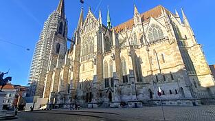 Der gotische Dom vom S&uuml;den her betrachtet.