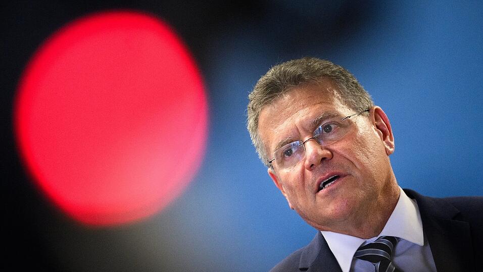 EU-Handelskomissar Maros Sefcovic leitet für die Europäer die Gespräche im Zoll-Streit mit den USA. EU-Handelskomissar Maros Sefcovic leitet für die Europäer die Gespräche im Zoll-Streit mit den USA.