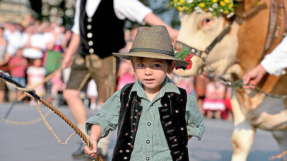 Sebastian als ganz kleiner Bub.