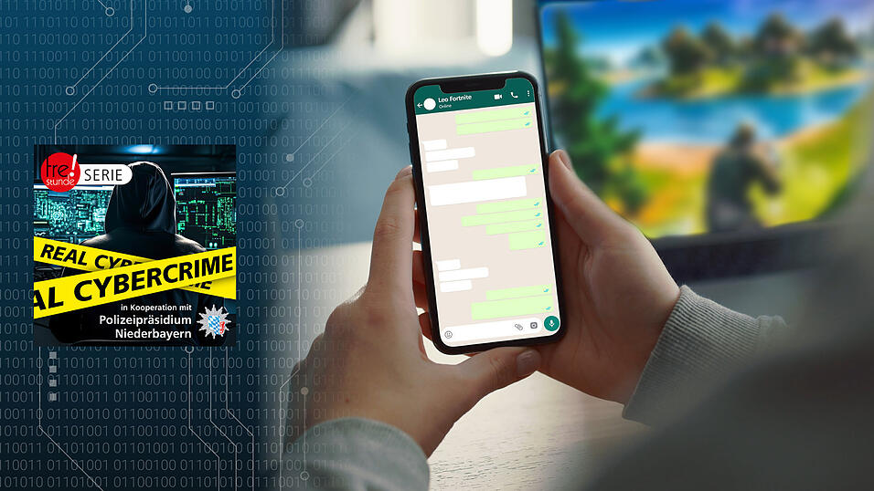 Vertraue nicht allen im Internet.