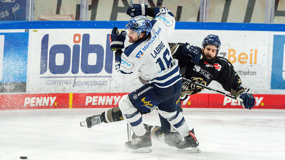 Ex-Straubing-Tigers-Star Cody Lampl (in schwarz) soll bei den Isar Rats unter anderem das k&ouml;rperliche Spiel forcieren.