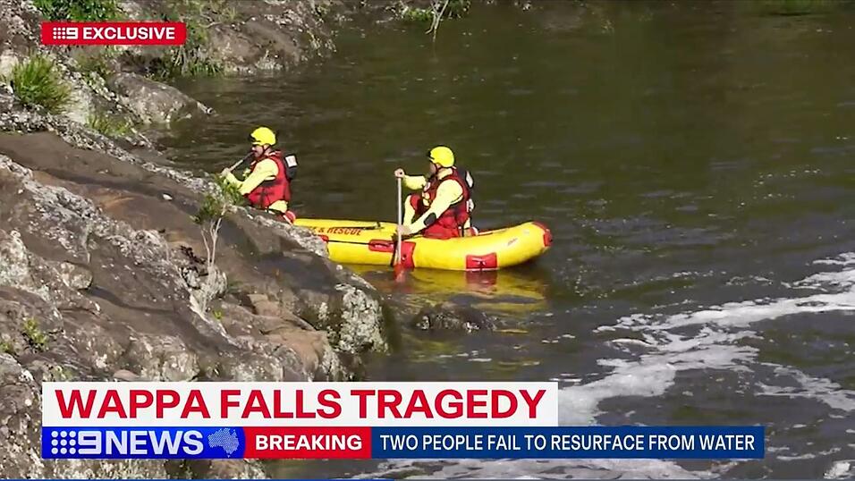 Die Wappa Falls in Queensland gelten als gefährlich - es gab dort schon einige Todesfälle. Die Wappa Falls in Queensland gelten als gefährlich - es gab dort schon einige Todesfälle.
