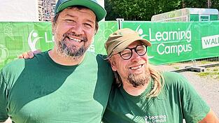 Die beiden Gr&uuml;nder von Learning Campus Adrian Haralambie (links) und Stephan M&uuml;ller (rechts)