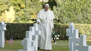 Papst Franziskus hat immer wieder Zeichen für den Frieden gesetzt.