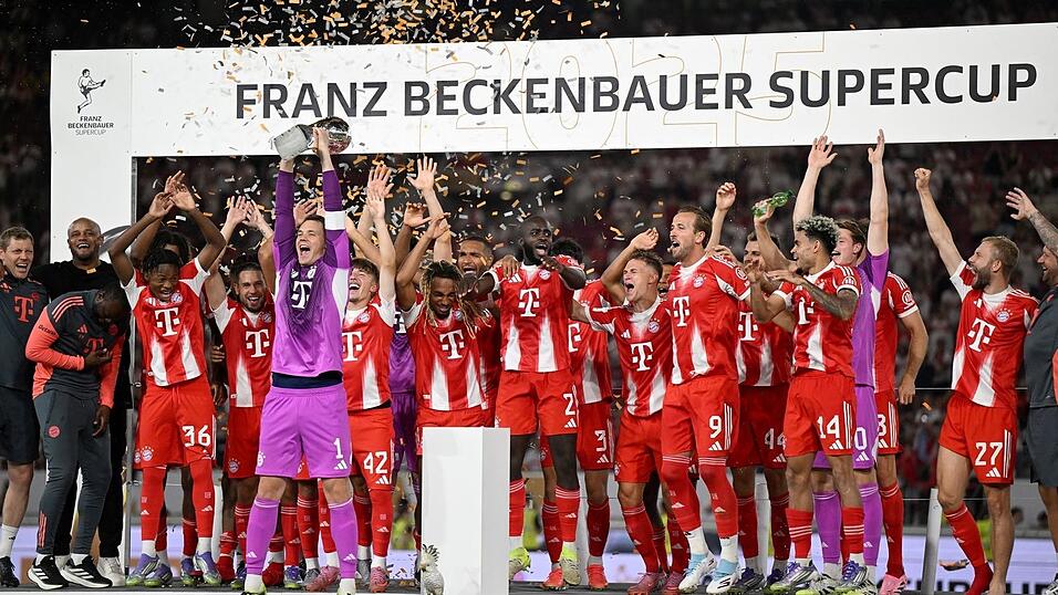 Titelverteidiger Bayern München startet mit dem Rückenwind des Supercup-Gewinns in die 63. Bundesliga-Saison. Titelverteidiger Bayern München startet mit dem Rückenwind des Supercup-Gewinns in die 63. Bundesliga-Saison.