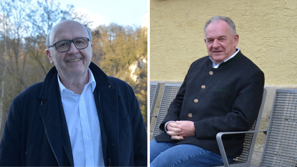 Martin Neumeyer (CSU) und Christian Nerb (FW)