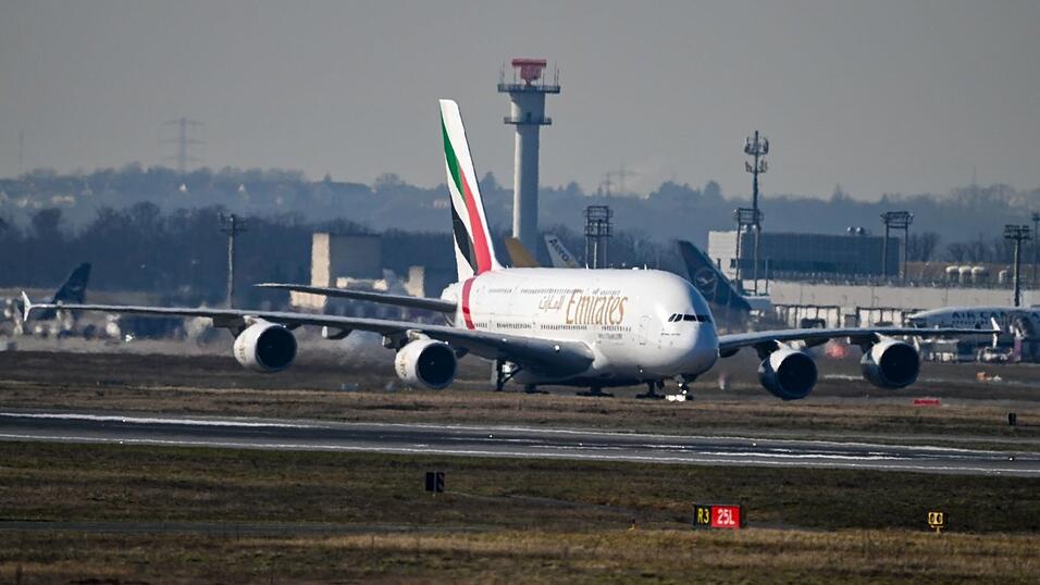 Das Flugzeug landete um kurz nach 13.30 Uhr.