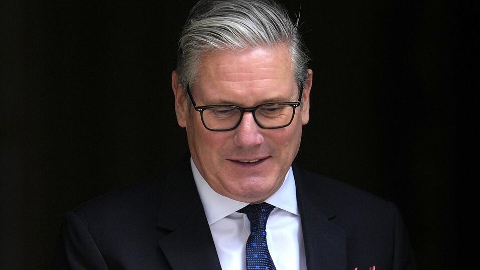 Tief in der Krise: Der britische Premierminister Keir Starmer. (Archivbild)