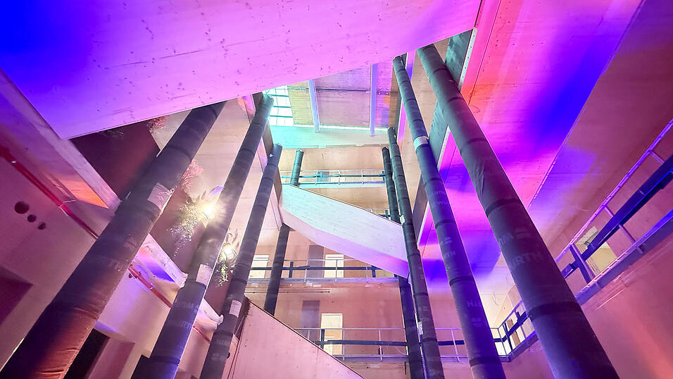 Der Neubau bildet den st&auml;dtebaulichen H&ouml;hepunkt des &bdquo;Gr&uuml;nen Zentrums&ldquo; rund vier Kilometer vom Stadtzentrum entfernt. Neben dem neuen Amt f&uuml;r Ern&auml;hrung, Landwirtschaft und Forsten entstehen zus&auml;tzlich eine Hauswirtschaftsschule und ein B&uuml;rogeb&auml;ude des Bayerischen Bauernverbands.&nbsp; &nbsp; &nbsp;&nbsp;