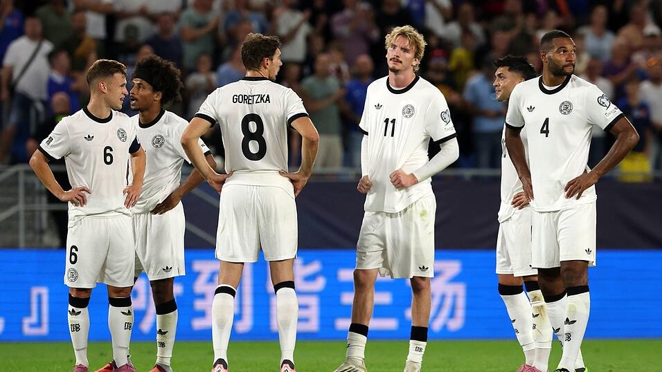 Diese Leistung war nicht ausreichend für die großen Ziele der Nationalmannschaft.