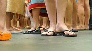 Am Karfreitag wurde die Therme Erding zum Teil evakuiert. (Symbolbild)