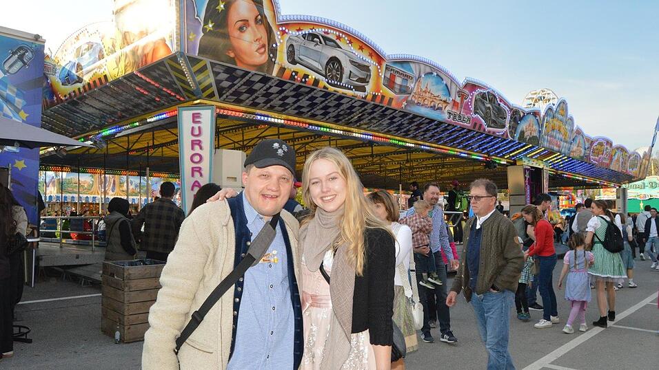 Viele Landshuter feierten am Freitag auf der Dult.&nbsp;