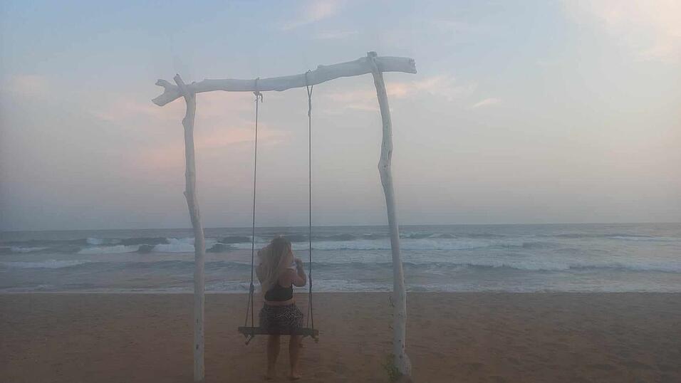 Strand, Essen, Idylle: Bilder aus Mexiko.