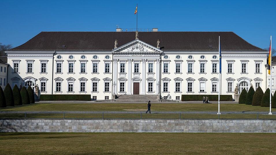 Schloss Bellevue wird bald saniert.