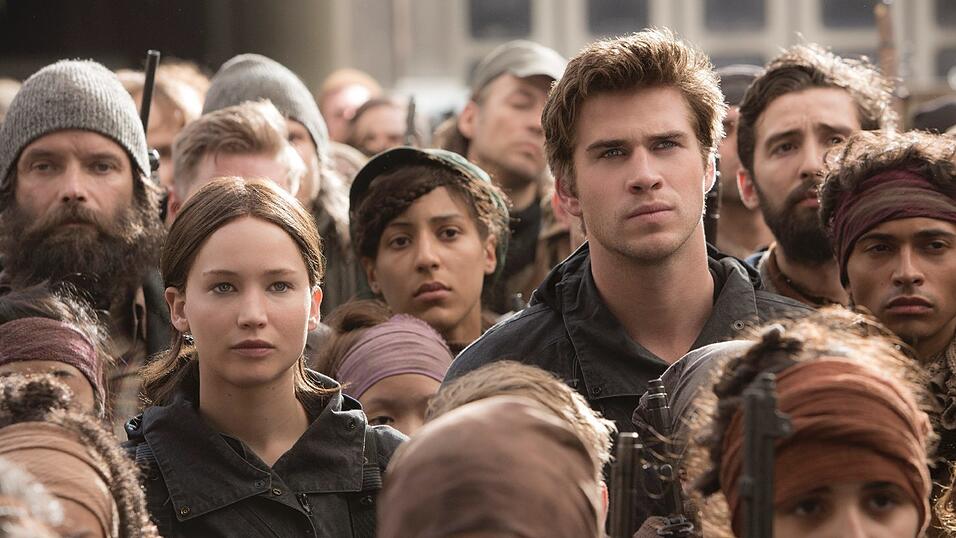 Das Bild zeigt eine Szene aus 'Tribute von Panem - Mockingjay 2'.
