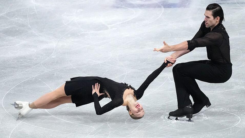 Stehen vor dem deutschen Meistertitel: Minerva Hase und Nikita Volodin. (Archivbild)