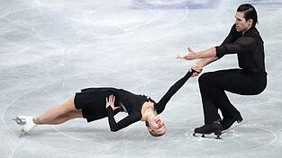 Stehen vor dem deutschen Meistertitel: Minerva Hase und Nikita Volodin. (Archivbild) Stehen vor dem deutschen Meistertitel: Minerva Hase und Nikita Volodin. (Archivbild)