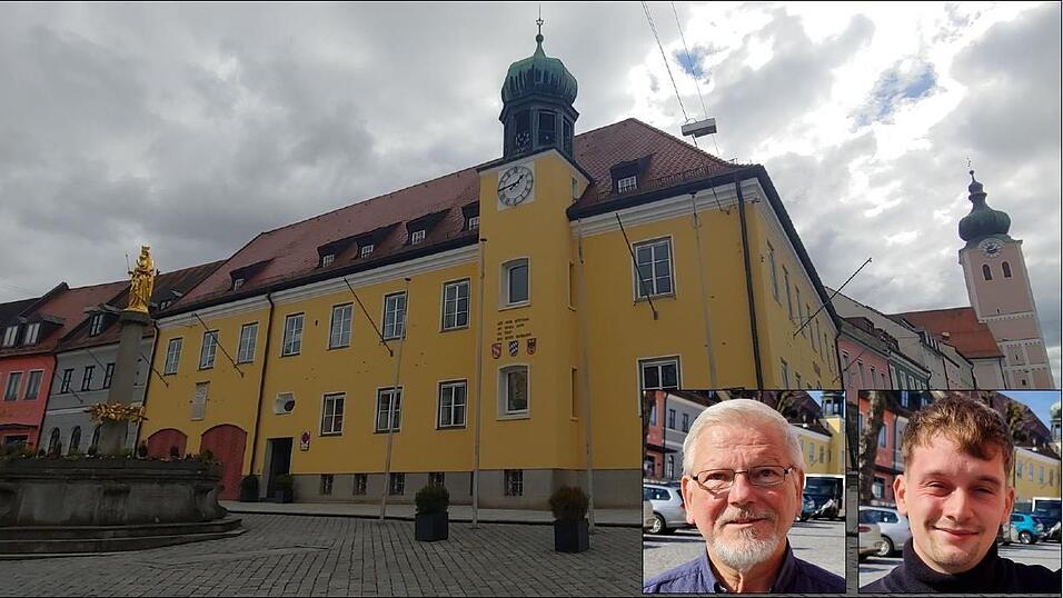 Daniel Schmidbauer (l.) und Gottfried Kullmann sitzen f&uuml;r die AfD in den n&auml;chsten sechs Jahren im Stadtrat.