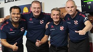 Den ersten Punkt in der 1. Bundesliga Dreiband hat die erste Landauer Mannschaft in der Tasche.