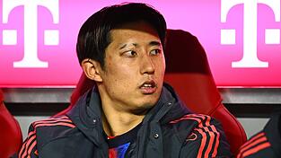 F&auml;llt erneut verletzt aus: Bayern-Verteidiger Hiroki Ito. (Archivbild)