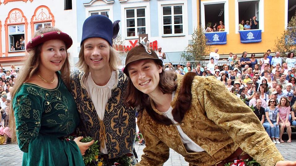 Der letzte Umzug der Landshuter Hochzeit 2017