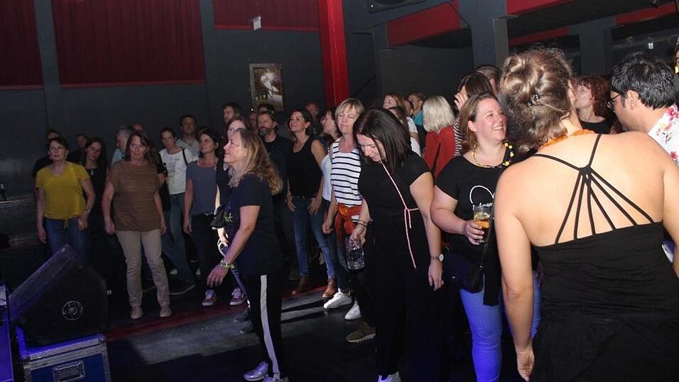 Im Landshuter Rocket Club wurde an diesem Freitag zu Live-Musik gefeiert.
