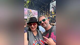 Das Konzert war f&uuml;r die zwei Chamer ein ganz besonderes Erlebnis.