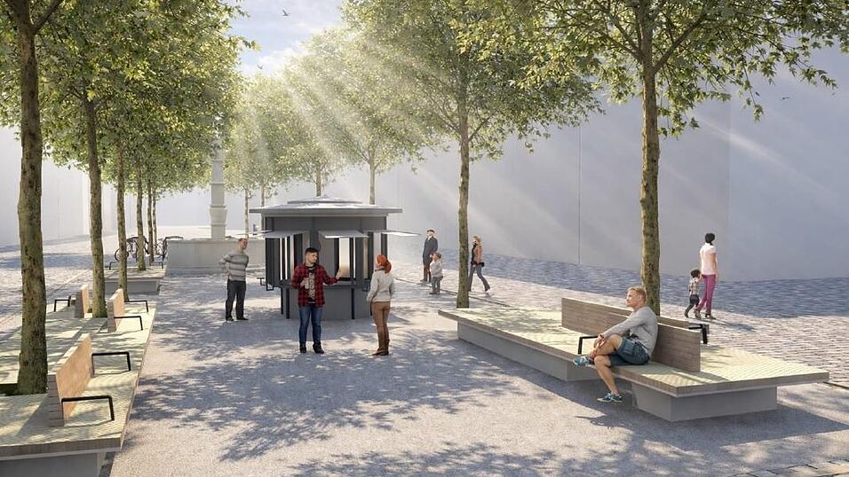 So soll der Straubinger Stadtplatz k&uuml;nftig aussehen.&nbsp;