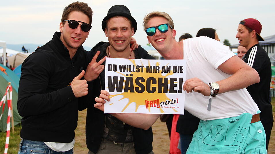 Die Besucher des Pfingst-Open-Airs waren drei Tage lang in Feierlaune. (Foto: David Voltz) Die Besucher des Pfingst-Open-Airs waren drei Tage lang in Feierlaune. (Foto: David Voltz)