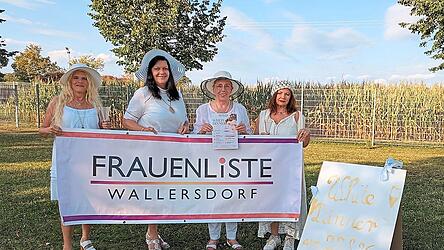 Die Wallersdorfer Frauenliste m&ouml;chte es sich noch einmal gut gehen lassen unter freiem Himmel. Der Termin am 28. August steht - nun ist Daumendr&uuml;cken f&uuml;r sch&ouml;nes Sommerwetter angesagt.