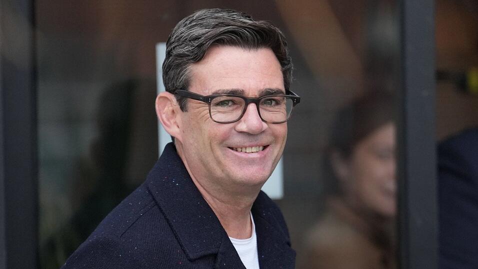 Andy Burnham gilt als gr&ouml;&szlig;ter Konkurrent f&uuml;r Starmer.