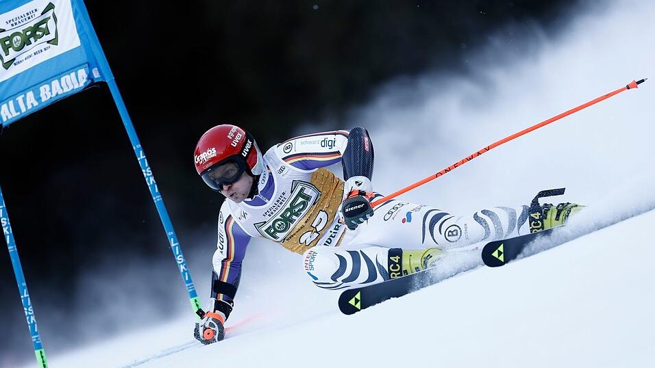 Skirennfahrer Fabian Gratz gelang in Alta Badia ein famoser zweiter Durchgang.