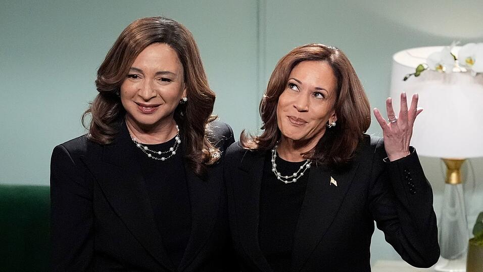 2024 spielte Präsidentschaftskandidatin Kamala Harris sich selbst.