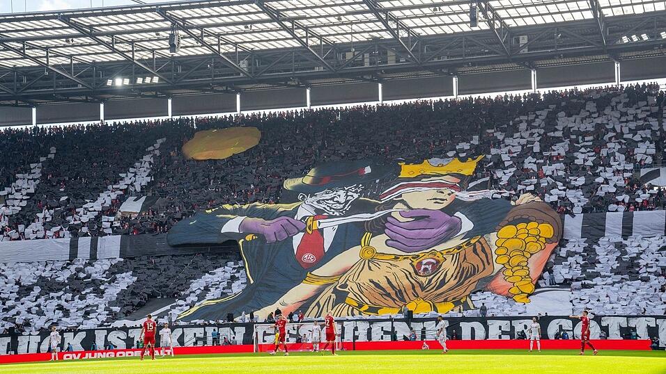 Die umstrittene Choreographie der Kölner Fanszene.