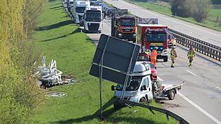 Auf der A92 kam es zu einem Auffahrunfall mit Folgen. Schnell bildete sich ein kilometerlanger Stau.&nbsp;