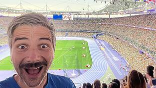 Hannes Eberhardt konnte sein Glück kaum fassen, als er wenige Wochen vor Beginn der Olympiade Tickets für Paris gewann. Vor Ort erlebte er auch abseits der Stadien manch tolle Augenblicke, wie er erzählt.