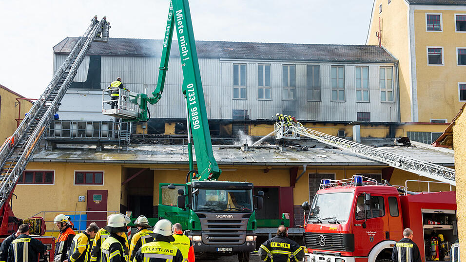 Bei dem Brand in der Irlbacher Schlossbrauerei entstand ein Millionenschaden. Foto: Mathias Adam