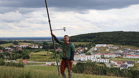 Der &Uuml;bungshang am W&ouml;rther Sauberg.