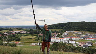 Der Übungshang am Wörther Sauberg. Der Übungshang am Wörther Sauberg.