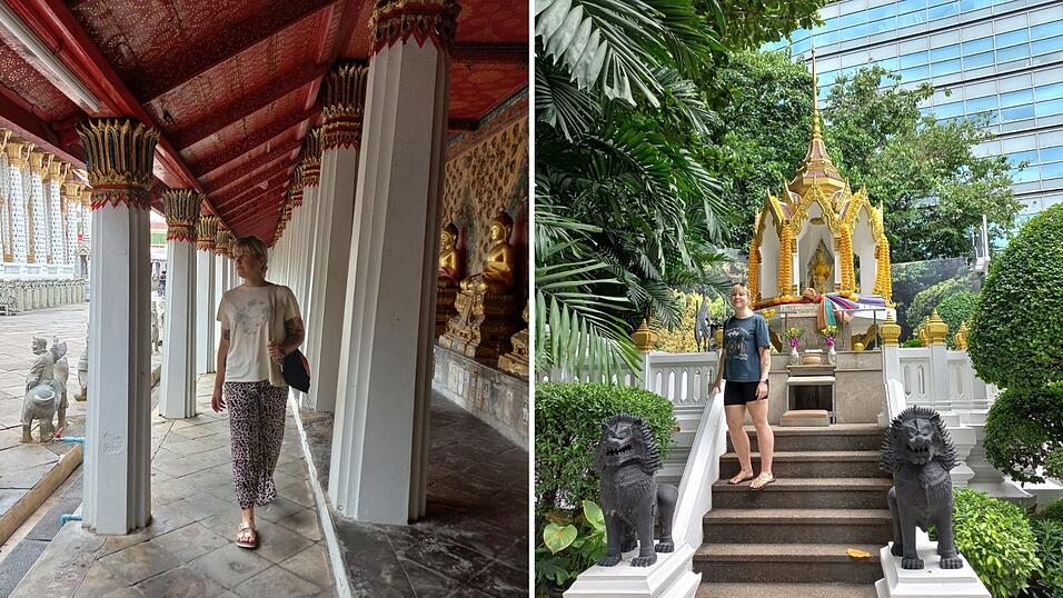 Das erste Ziel von Kati Auerswalds Weltreise: Bangkok, Thailand.