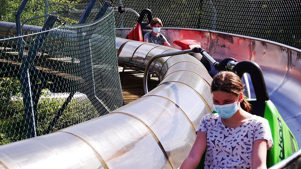 Bobbahn für kleine 'Speedfreaks'. Bobbahn für kleine 'Speedfreaks'.